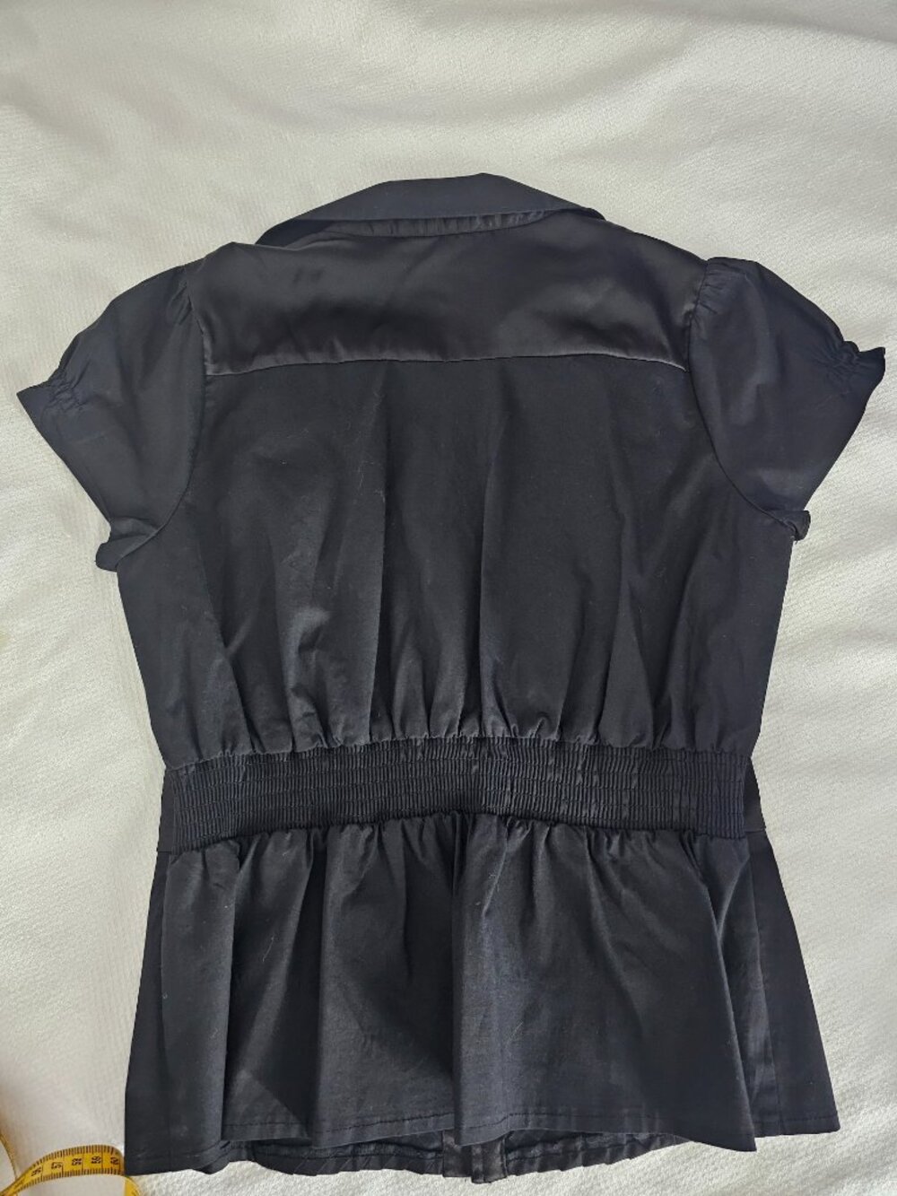2B Bebe Black womens blouse/top - Picture 6 of 6